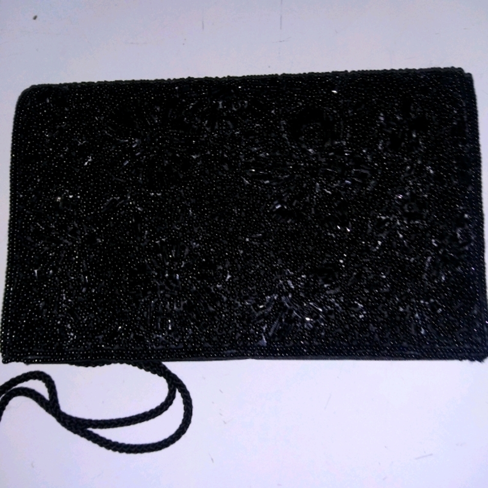Black Sequin Purse